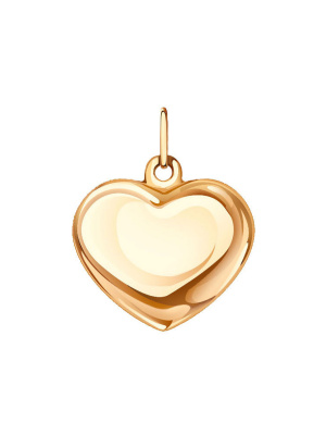 Подвеска золотая 585 сердце